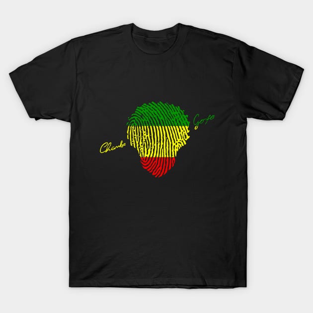 Jah Colours T-Shirt by Chambagoto